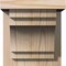 Ekena Millwork Mediterranean Smooth Corbel w/Backplate, Douglas Fir, 7 1/2"W x 8"D x 8"H COR08X08X08MED01SDF - alternate 4